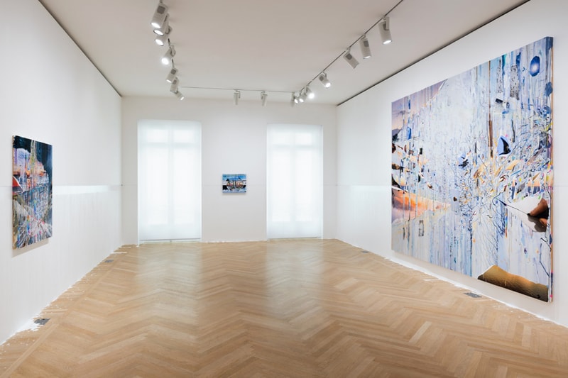 Sarah Sze Pictures at an Exhibition Gagosian Paris