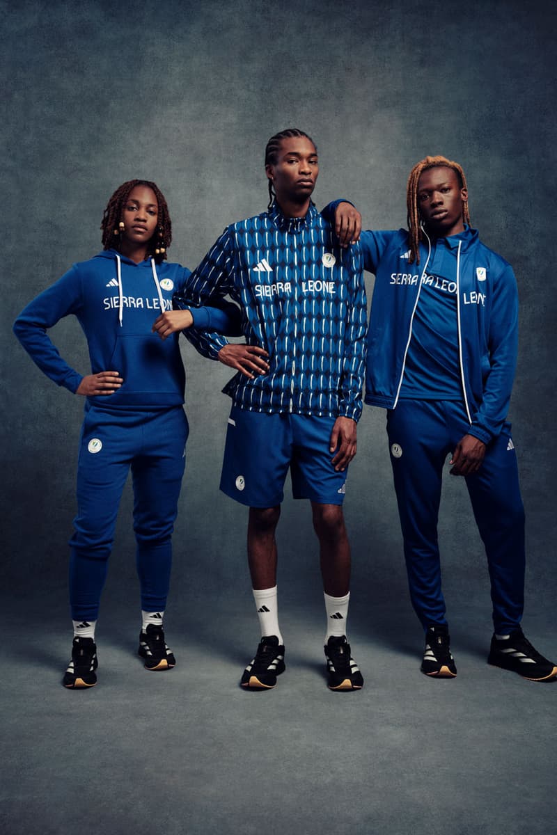 Sierra Leone LABRUM adidas Fashion Collaboration Olympic Games 2024 Paris Sports Streetwear Sportswear Clothing