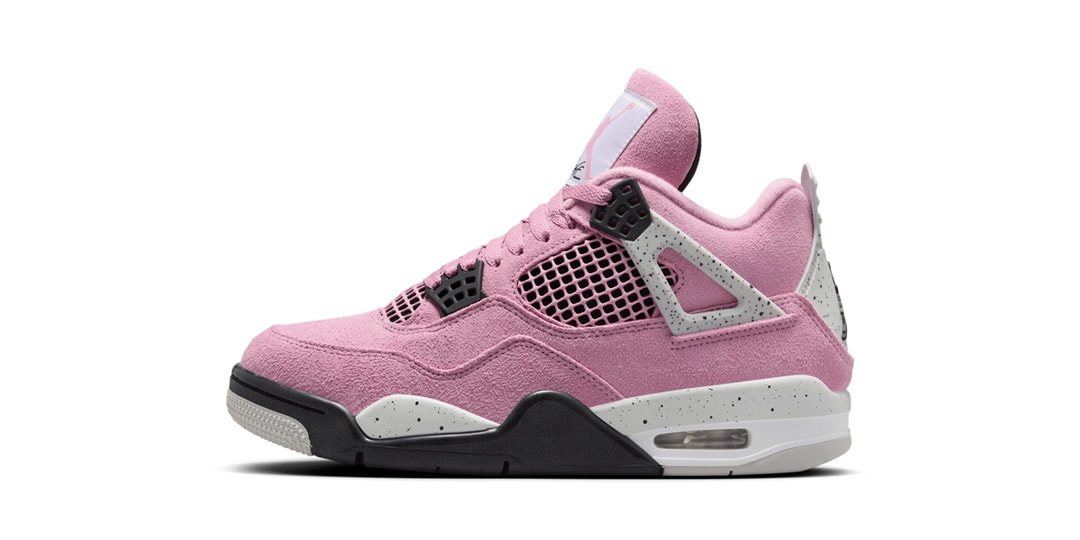 Official Images of the Air Jordan 4 "Orchid"