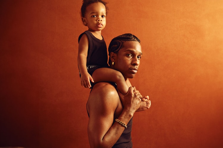 A$AP Rocky Fronts Savage X Fenty's Classics Campaign With Son RZA