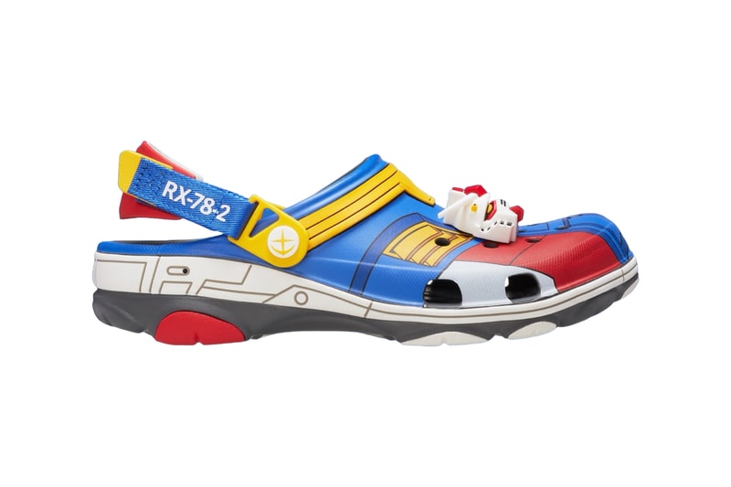 Gundam x Crocs All-Terrain Clogs 210128-0DA Release Info July RX-78-2 robot japanese anime 