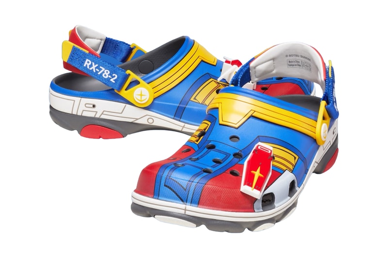 Gundam x Crocs All-Terrain Clogs 210128-0DA Release Info July RX-78-2 robot japanese anime 