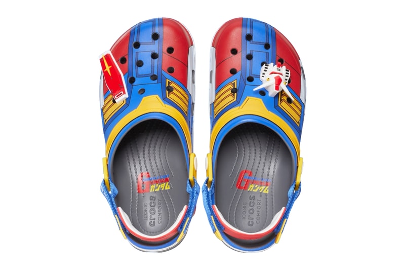 Gundam x Crocs All-Terrain Clogs 210128-0DA Release Info July RX-78-2 robot japanese anime 
