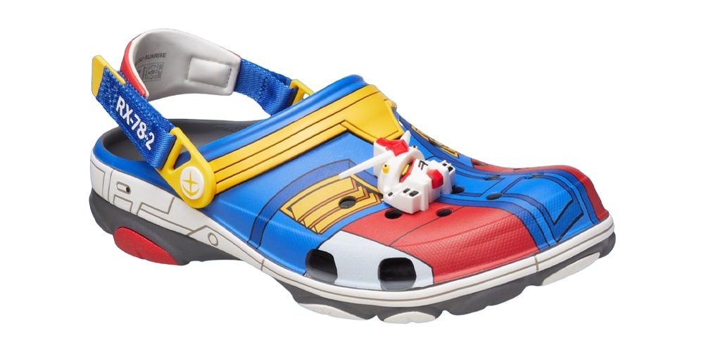 'Gundam' and Crocs Link Up for a Pair of All-Terrain Clogs