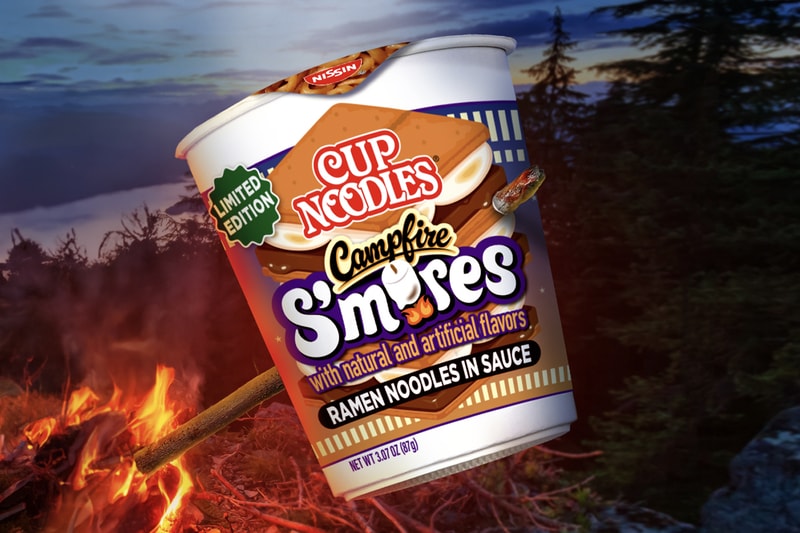 nissin Cup Noodles Campfire S’mores Release Info
