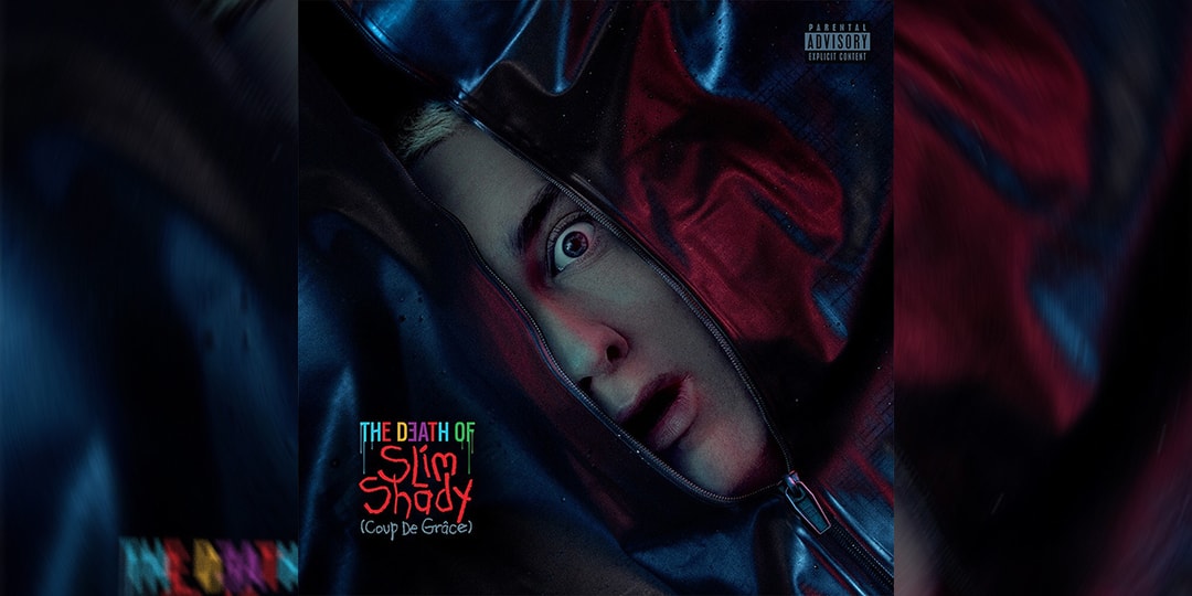 Eminem: Official album cover “The Death of Slim Shady (Coup de Grâce)”