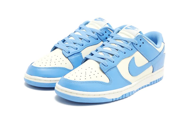 Nike Dunk Low Coconut Milk University Blue Gym Red Sail White  University Blue DV0833-113 Release Info