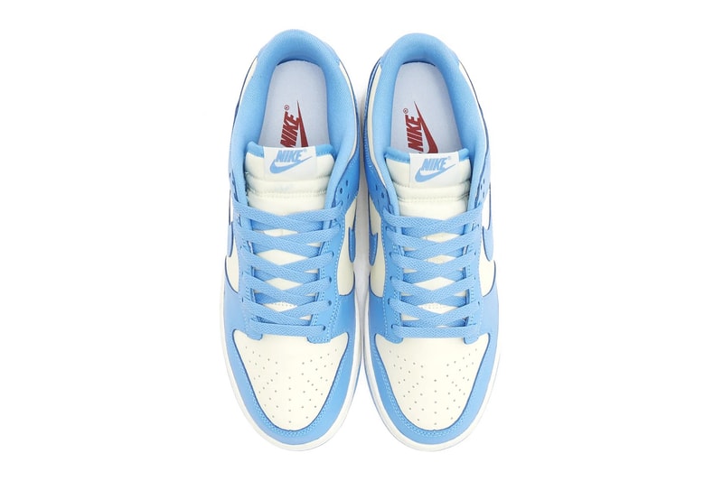 Nike Dunk Low Coconut Milk University Blue Gym Red Sail White  University Blue DV0833-113 Release Info
