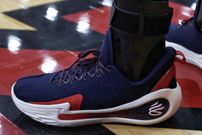 Steph Curry Previews First Look at the Under Armour Curry 12 team usa basketball practice paris olympics klay thompson golden state warriors lebron james kd kevin durant kevin booker nba 