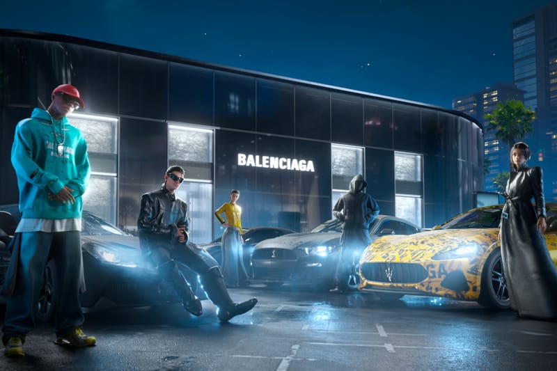 Balenciaga x Need for Speed ​​привносят высокую моду в гоночную игру