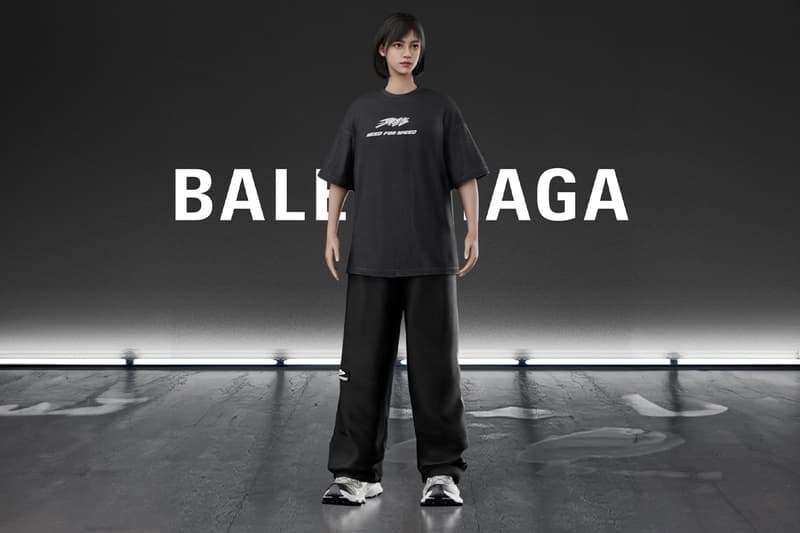 Balenciaga 'Need for Speed' High Fashion Racing video Game