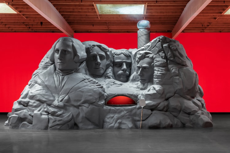 Eli Russell Linnetz Launches 'MONUMENTS' Exhibit With a Mount Rushmore Pizza Oven