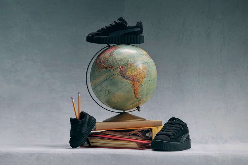 Рианна возвращается в школу для последней коллекции FENTY x PUMA Creeper Phatty Drop