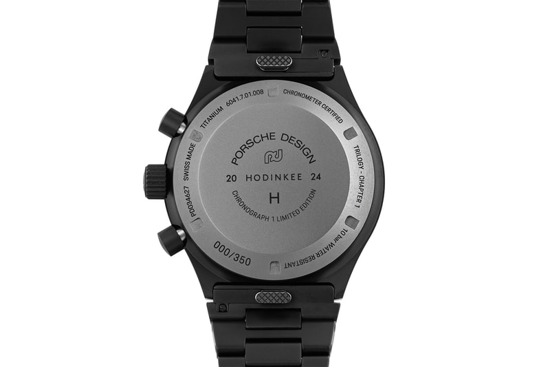 Porsche Design Chronograph 1 Limited Edition For Hodinkee Release Info