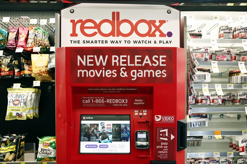 Redbox закрывает все свои пункты проката