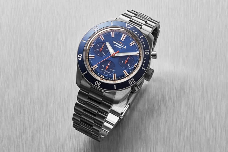 Shinola Mooncraft Monster Apollo 11 Edition Release Info SW510 M b Chronograph movement limited edition titanium 