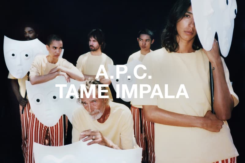 TAME IMPALA A.P.C. "Interaction #25" capsule collection  unisex collection info