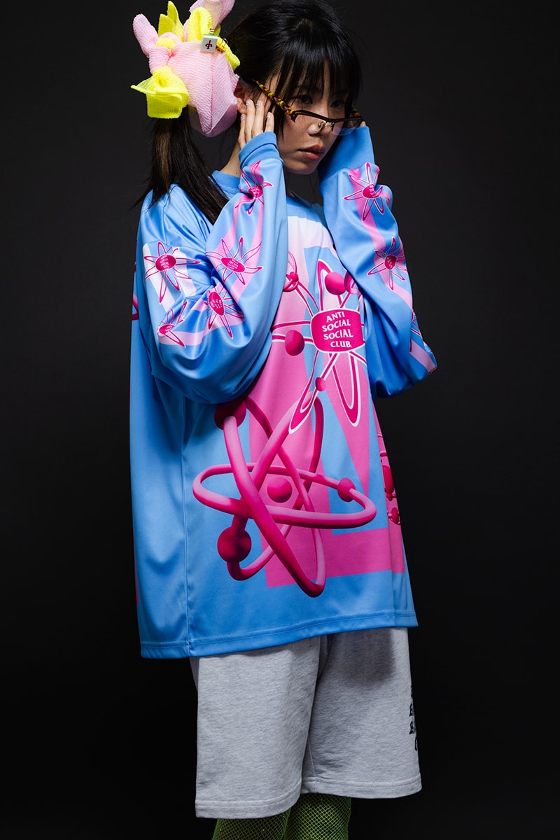 Anti Social Social Club Paris 2024 capsule July 2024 major collection olympic tanks hoodies shirts sweatpants jackets accessories grinders socks speakers lighters leopard dragon florals limited edition upcycled tees hats a leather jacket