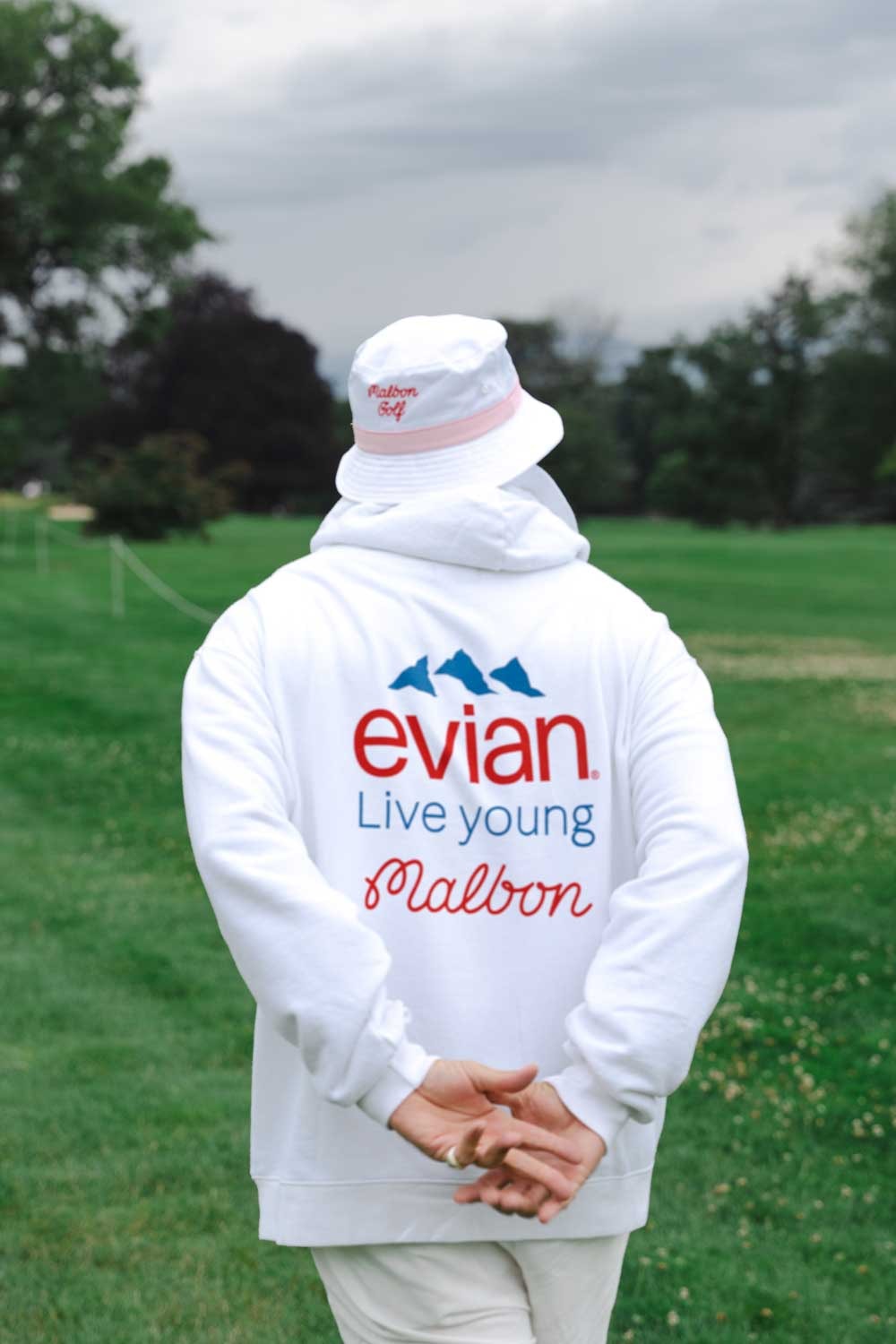 Evian Malbon Colf Collection Female athletes AMUNDI EVIAN CHAMPIONSHIP 30th anniversary mineral water