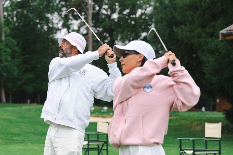 Evian Celebrates 30 Years of Women in Golf With Malbon Collection