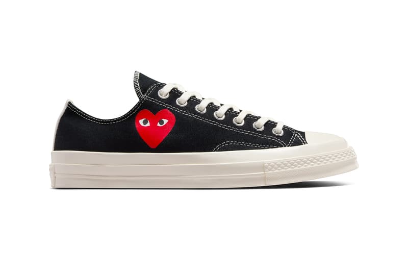 PLAY Comme des Garçons and Converse Reissue the OG Single Hearts Pack