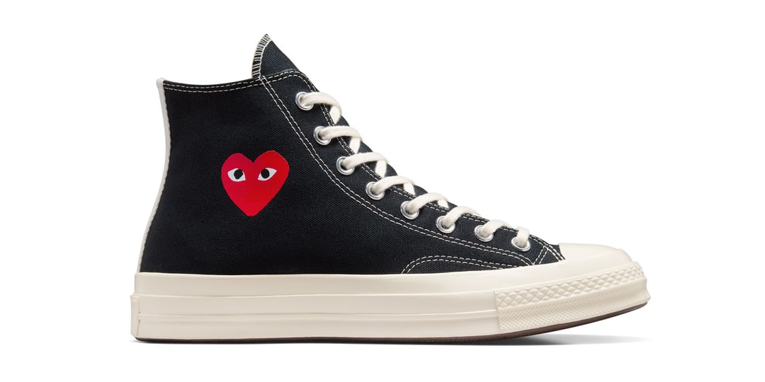 PLAY Comme des Garçons and Converse Reissue the OG Single Hearts Pack