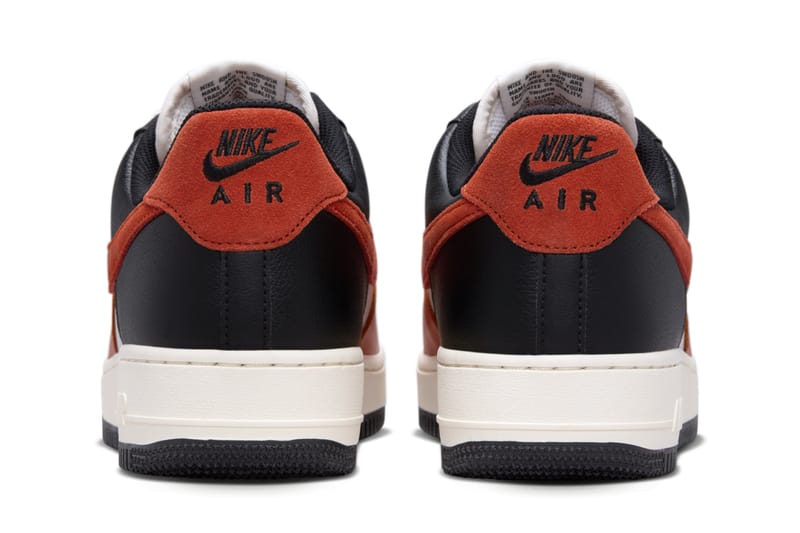 af1 low white black orange