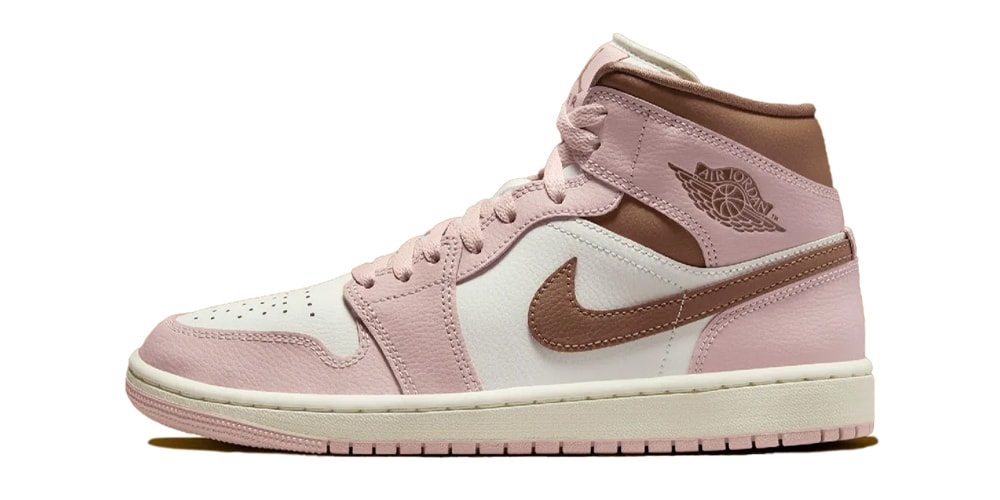 The Nike Air Jordan 1 Mid Surfaces in "Neapolitan"