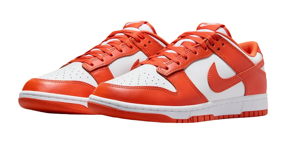 Nike Debuts a Bolder "Syracuse" Dunk Low