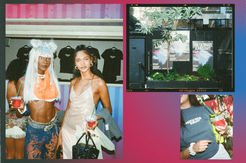 starbucks iced energy drinks melon burst tropical citrus launch party blu de tiger public records nyc event brooklyn summer venti 