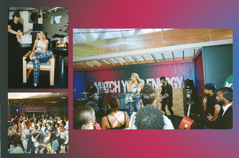 starbucks iced energy drinks melon burst tropical citrus launch party blu de tiger public records nyc event brooklyn summer venti 