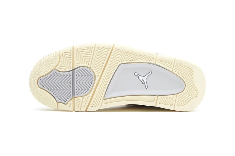First Look at the Air Jordan 4 RM "Grey/Sail" colorway nigel sylvester jumpman jordan brand 