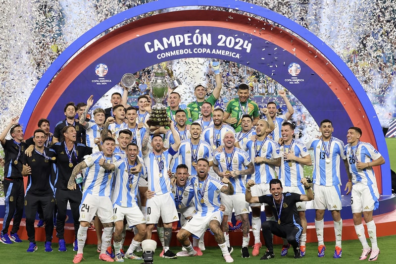 Argentina Wins Copa América 2024 To Become Defending Champions Beating colombia 1-0 lione messi injruy ankle loss 