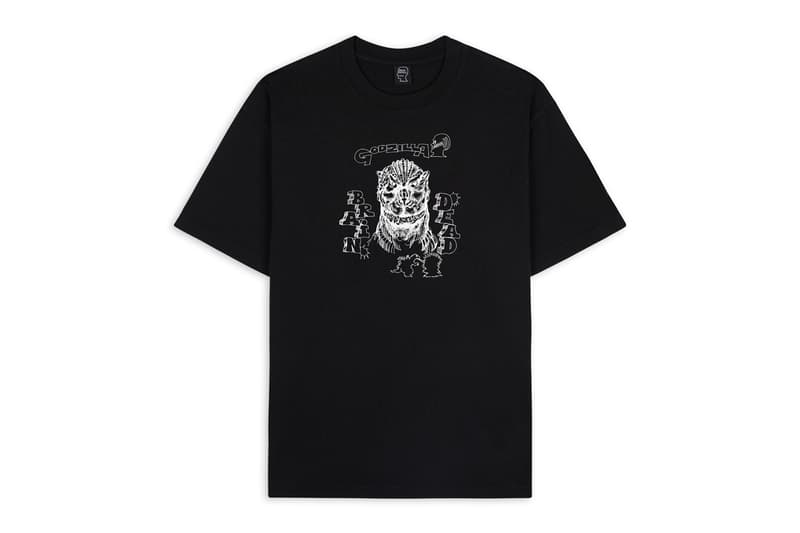 Brain Dead "Godzilla Fan Club" Capsule Collection Toy Apparel Homeware Collaboration Release Info