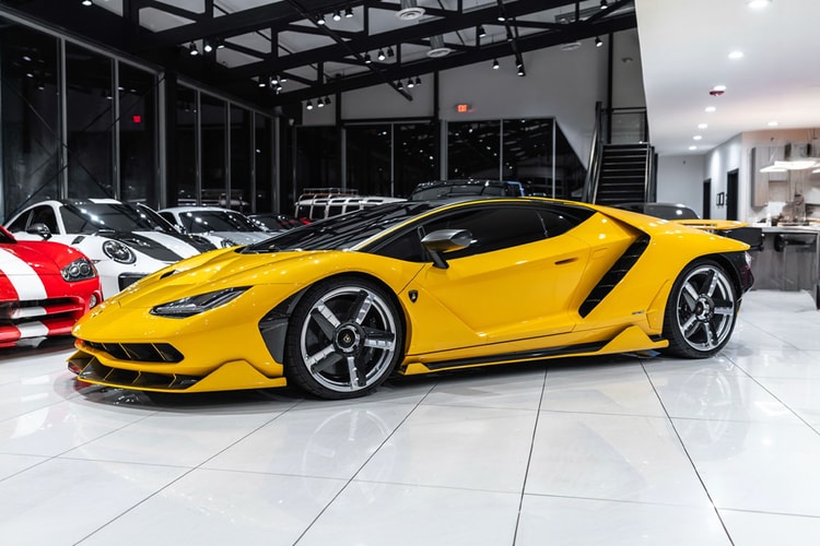 One of Only 20 Lamborghini Centenario Coupés Surfaces for Sale