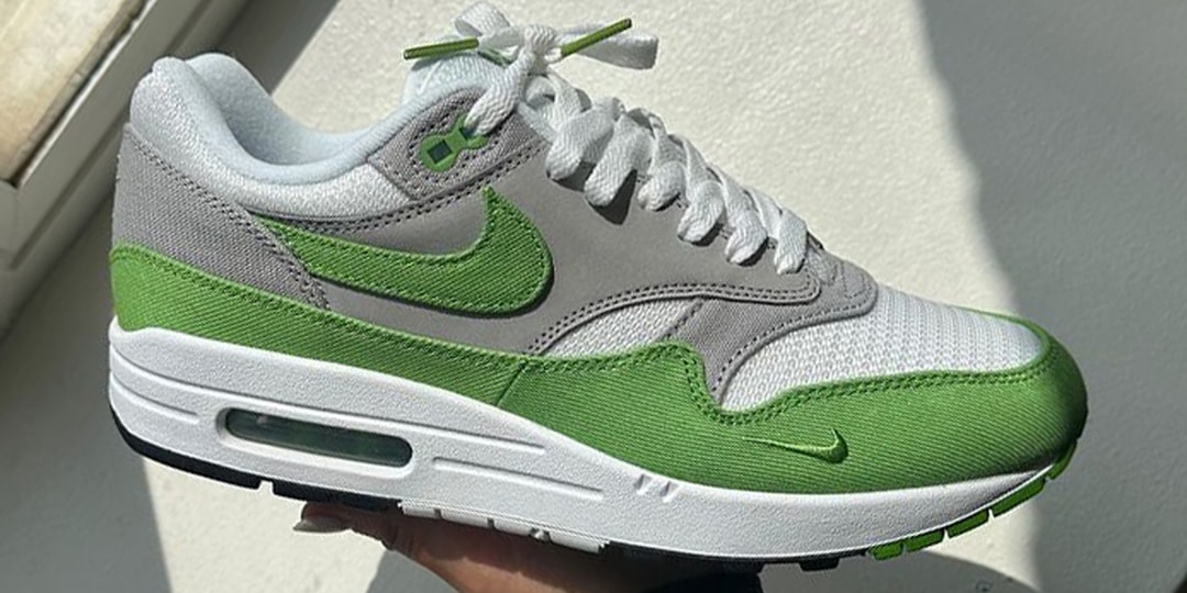 In-Hand Look at This Year's Patta x Nike Air Max 1 "Chlorophyll"