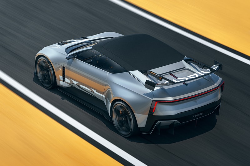 polestar 6 concept bst beast car electric sportscar design features goodwin festival of speed rear wing diffuser decal preview