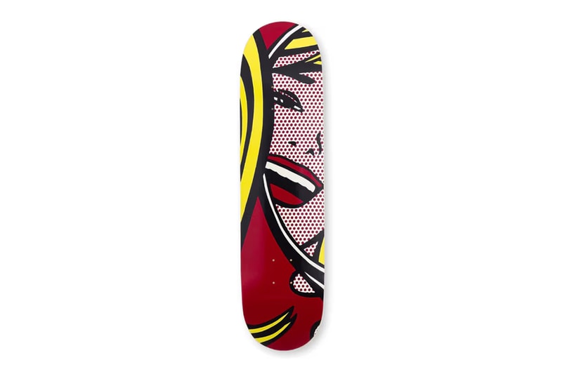 the skateroom roy lichtenstein collection skateboard artwork paintings comic book vintage pop art