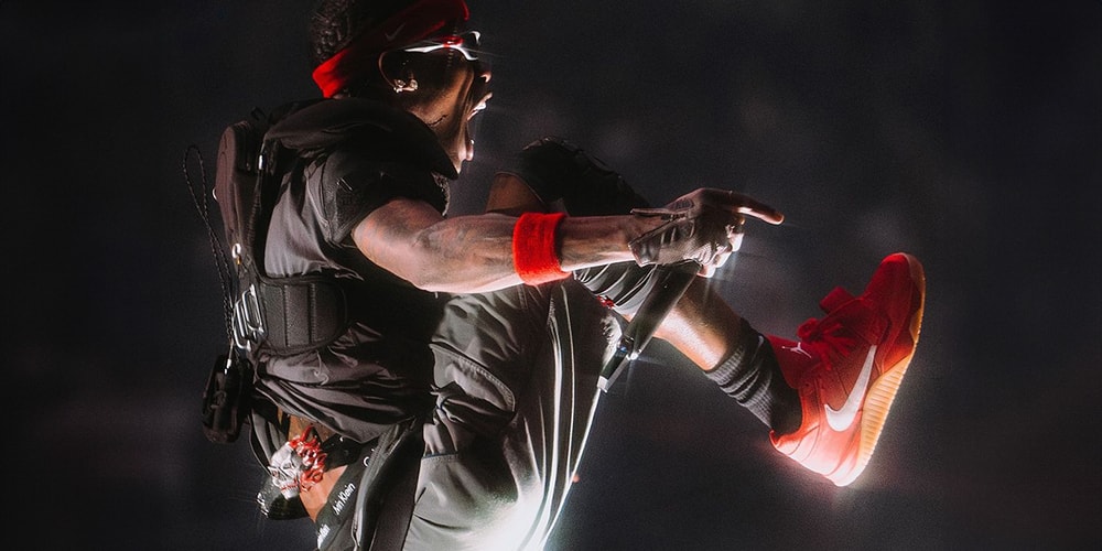 New Travis Scott x Nike Jordan Jumpman Jack Debuts on European Tour