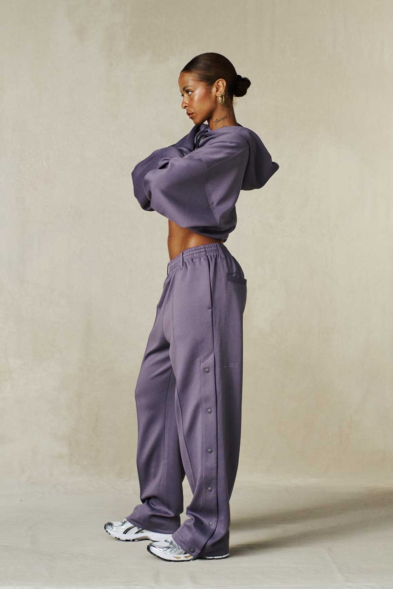 ASICS SportStyle Lifestyle Apparel Collection Fall/Winter 2024 Season CONVERTIBLE LINED PANT SIDE SNAP KNIT PANT streetwear unisex