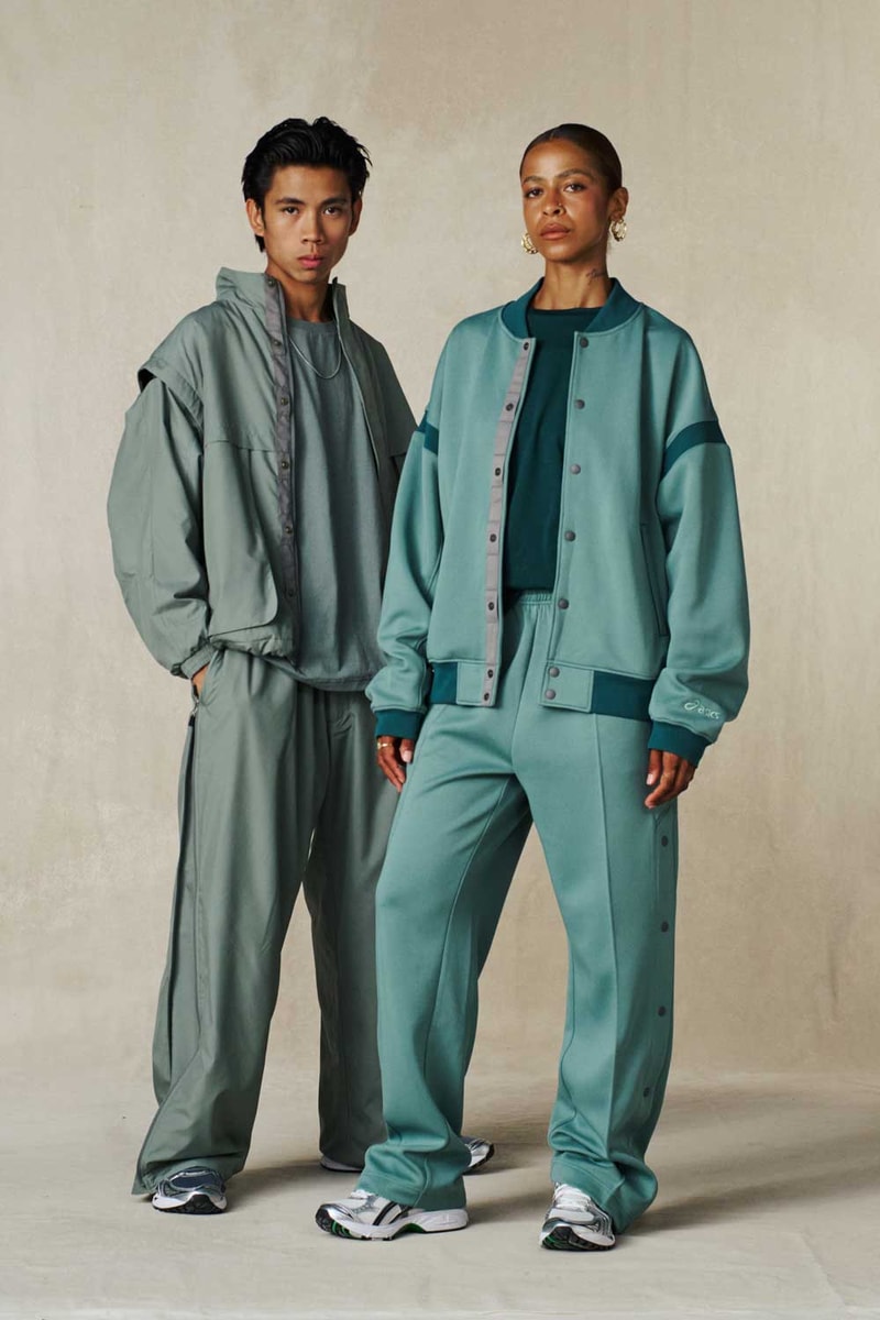 ASICS SportStyle Lifestyle Apparel Collection Fall/Winter 2024 Season CONVERTIBLE LINED PANT SIDE SNAP KNIT PANT streetwear unisex