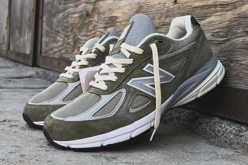 Первый взгляд на Aimé Leon Dore x New Balance 990v4 «Olive»