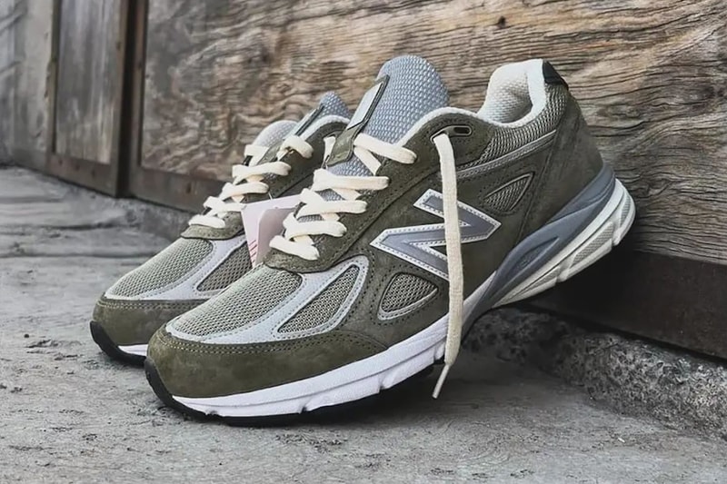 First Look at the Aimé Leon Dore x New Balance 990v4 "Olive" ald nb collaborations