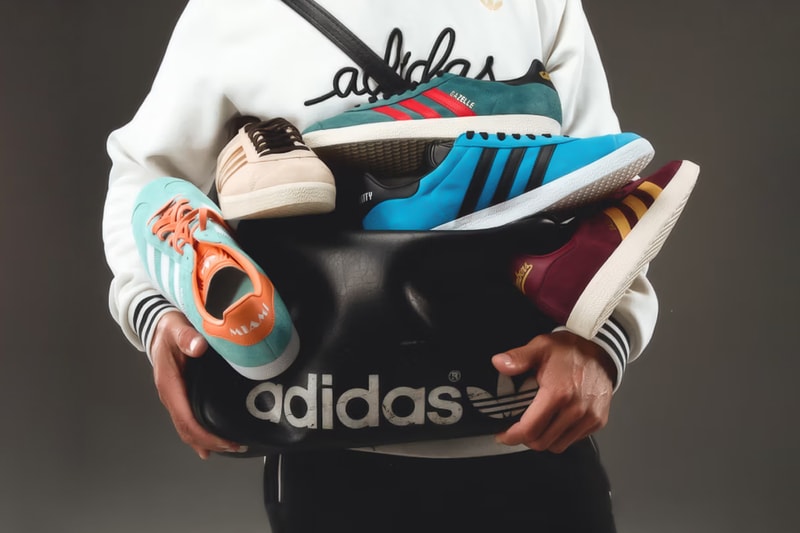 Adidas and MLS Release Archive Collection Inspired by Classic Soccer Aesthetics jersey gazelle jackets apparel clothing fashion menswear sports football Inter Miami CF, LA Galaxy, LAFC, Portland Timbers Sporting Kansas City