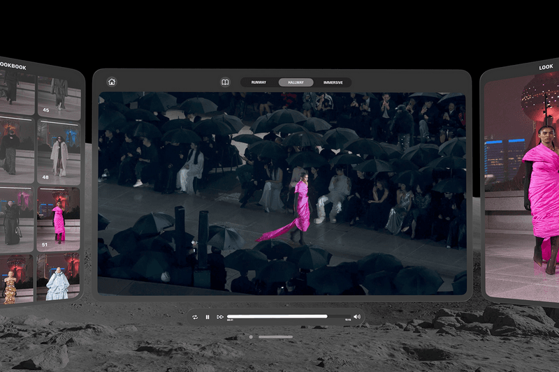 Balenciaga Takes Runways to the Digital Screen With Apple Vision Pro App