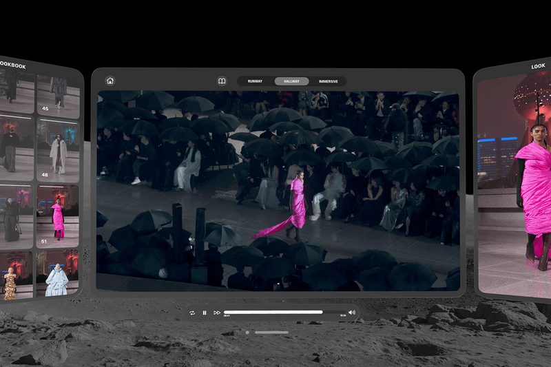 Balenciaga Apple Vision Pro App Release Information details date runway show denma
