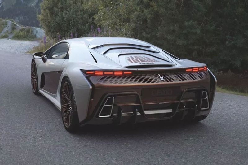 Bertone GB110 Hypercar Closer Look Info