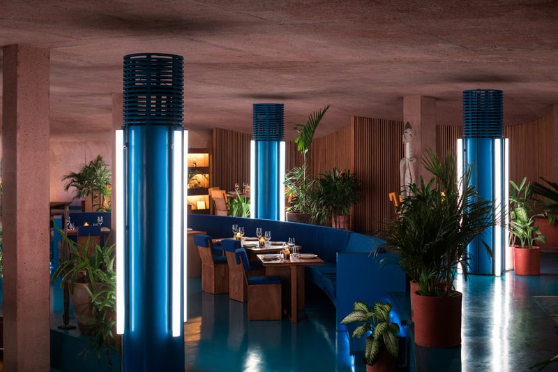 dome resort potato head beach club restaurant natural food retro futurism bali