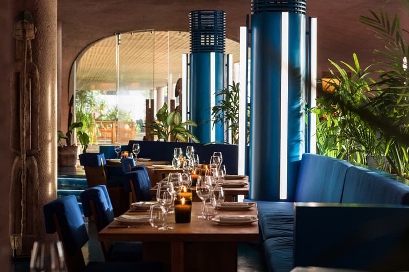 dome resort potato head beach club restaurant natural food retro futurism bali