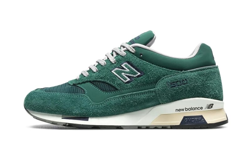 New Balance 1500 Made in UK выпущен в монохромном зеленом цвете «тропический лес»